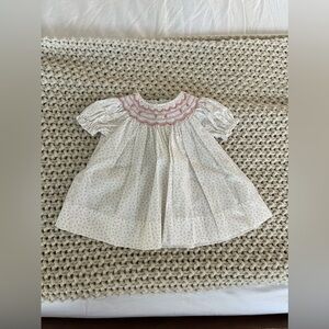Petit Ami Newborn Smocked Dress